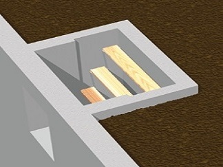 Egress Step Blockout — Detail