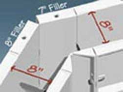 45° HISC 8-Inch Filler