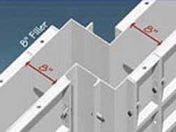 8-Inch Rule Filler Offset