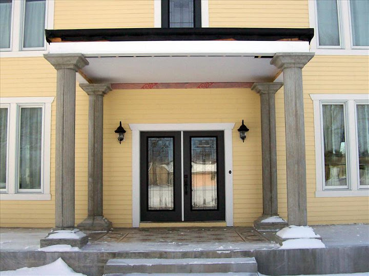 Fluted Column — Finished Concrete