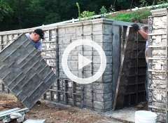 Ashlar Stone Concrete Forms